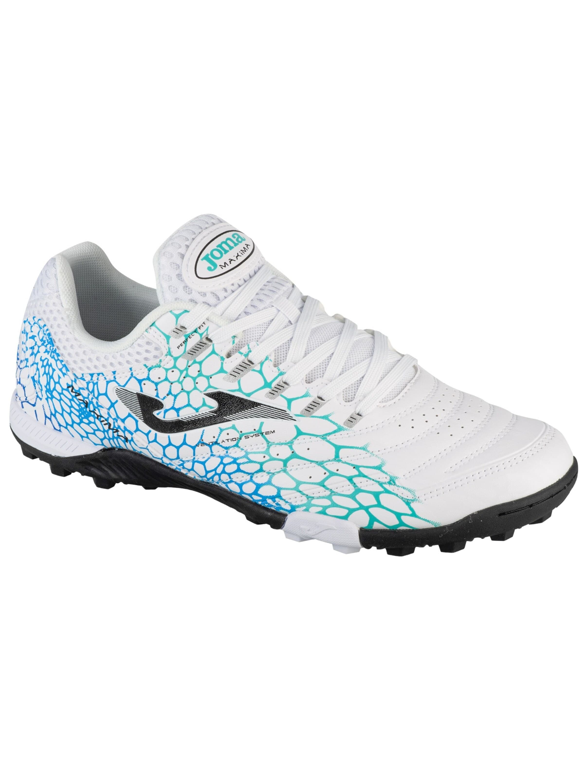 JOMA Soccer shoe 'Joma Maxima 25 MAXS TF' in White: front
