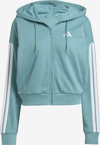 ADIDAS SPORTSWEAR Sportovní mikina 'Essentials' – zelená: přední strana