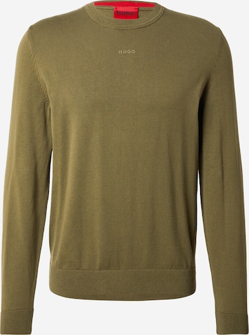 Pull-over 'San Cassius-C2' HUGO en vert : devant