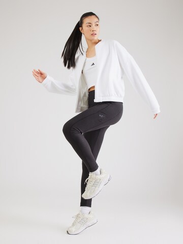 ADIDAS SPORTSWEAR Skinny Sportovní kalhoty – černá