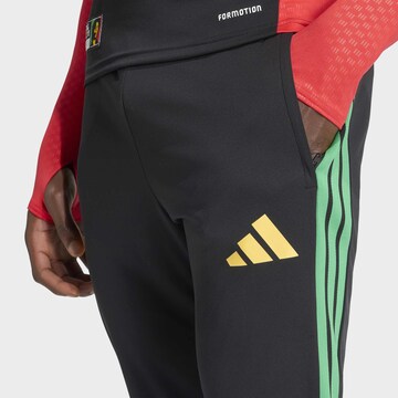 ADIDAS PERFORMANCE Slimfit Sportbroek 'Jamaika 26 x Bob Marley Tiro' in Zwart