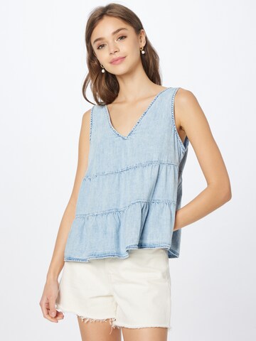 GAP Top 'BARTLETT' in Blauw: voorkant