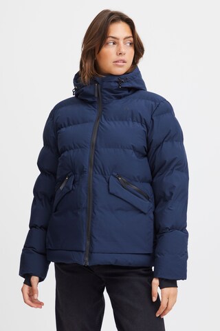 North Bend Between-Season Jacket 'Petra' in Blue: front