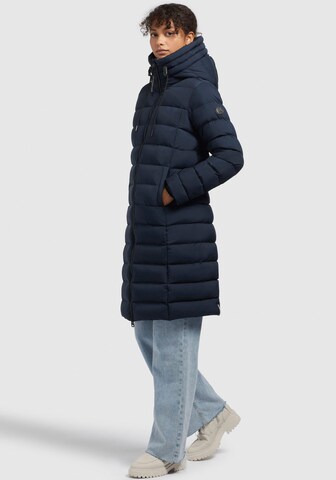 khujo Wintermantel in Blau