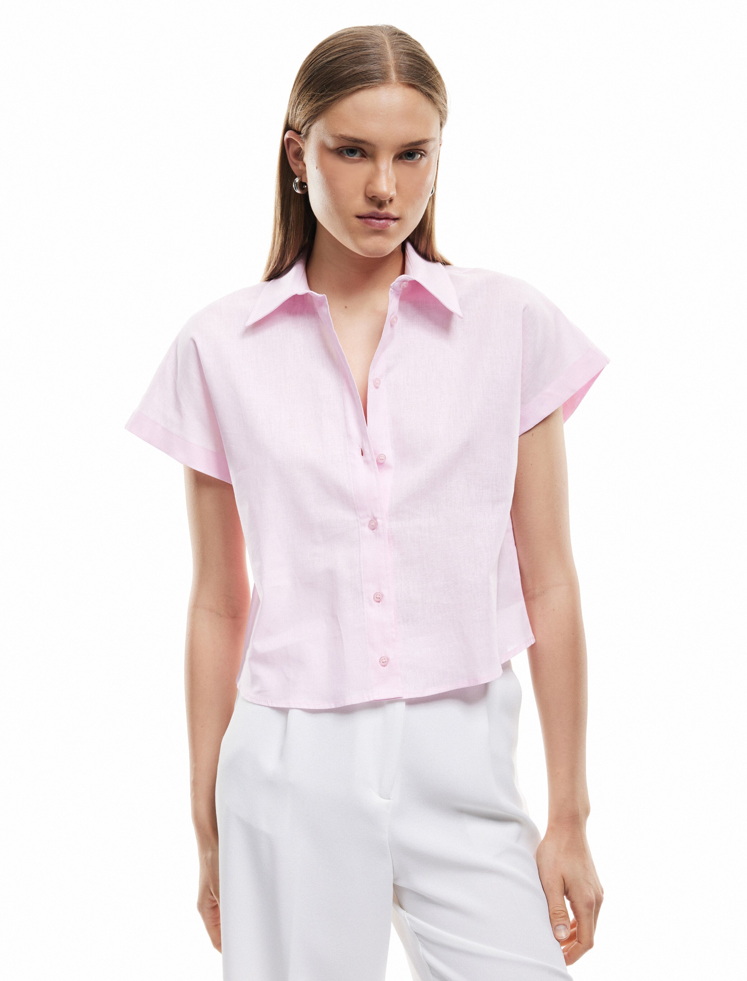 Koton Blouse in Pink: front
