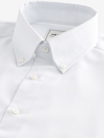 Next Regular fit Button Up Shirt in White