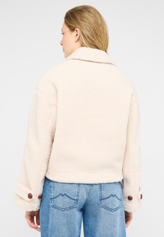 MUSTANG Between-Season Jacket 'Style Sherpa' in Beige