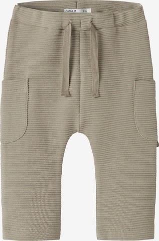 NAME IT Szabványos Nadrág 'NBMBALDRIAN' - zöld: elől