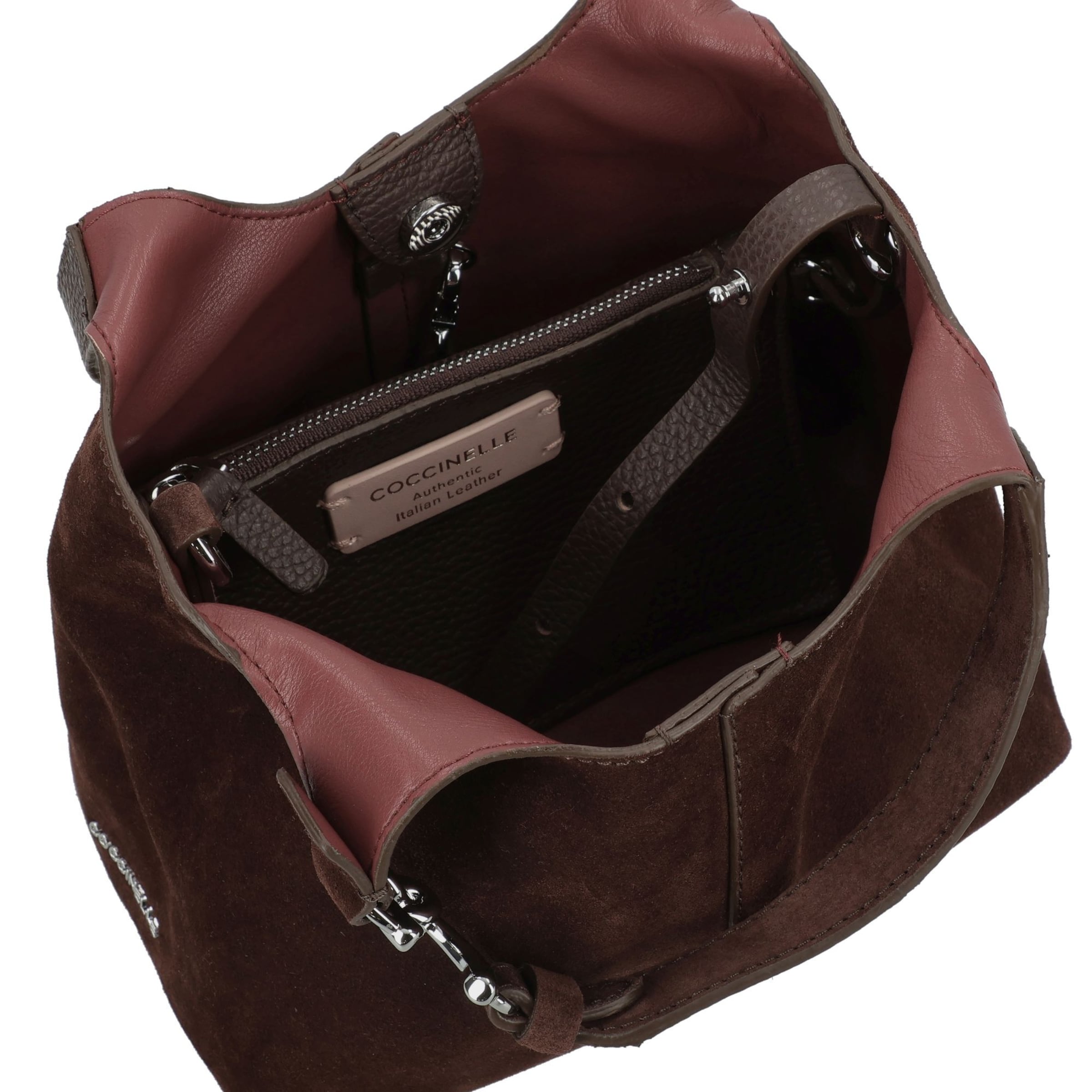 Sac bandoulière 'C-Easy' Coccinelle en marron