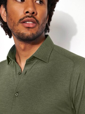 DESOTO Slim fit Overhemd in Groen