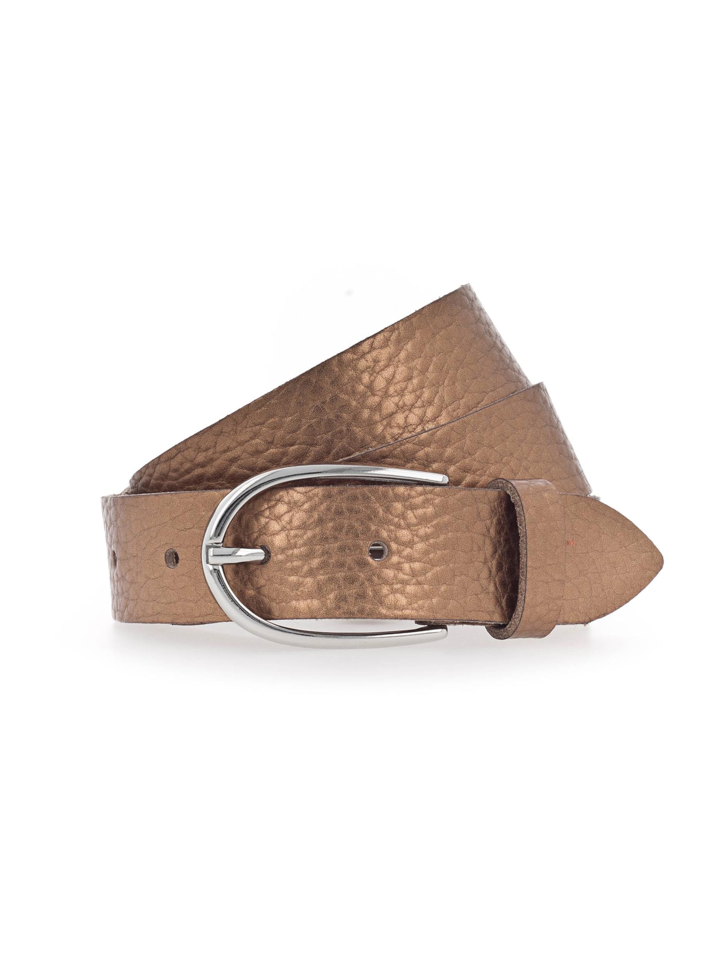 VANZETTI Ремень в Коричневый: спереди