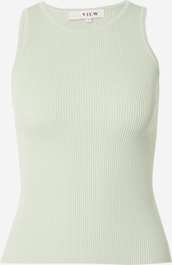 A-VIEW Tops en tricot en vert pastel, Vue avec produit