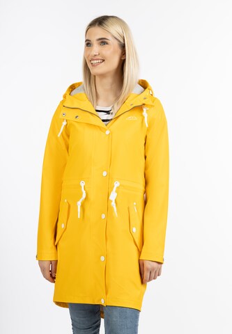 ICEBOUND Raincoat in Yellow: front