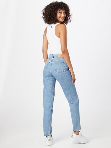 WEEKDAY Tapered Jeans 'Lash Extra High' i blå