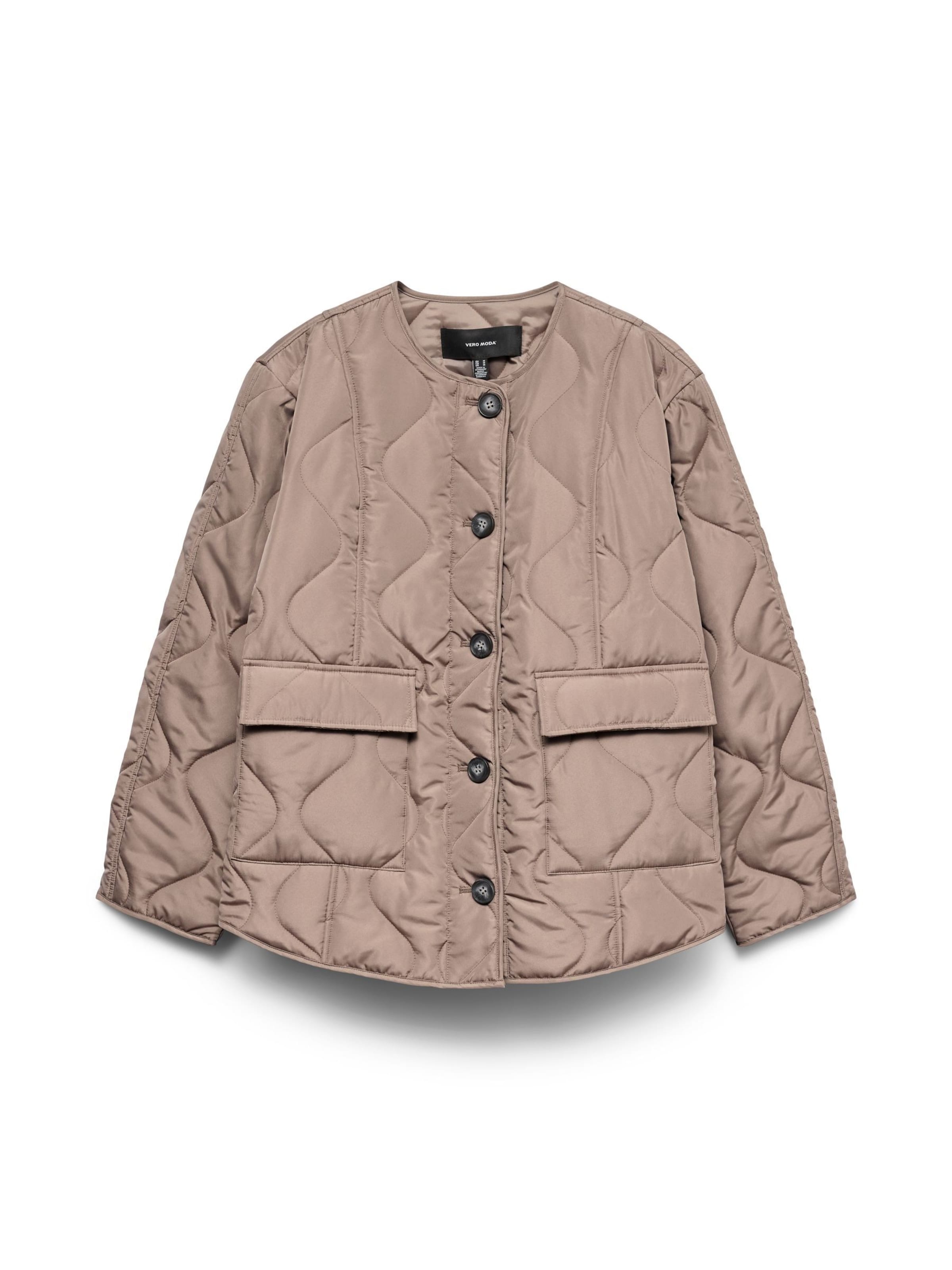 VERO MODA - Chaqueta de entretiempo 'VMMillie' en gris: frente