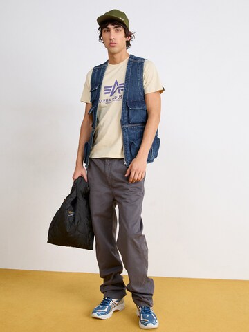 Regular Pantalon ALPHA INDUSTRIES en gris