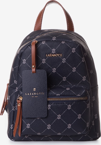 Lazarotti Backpack 'Palermo ' in Blue: front