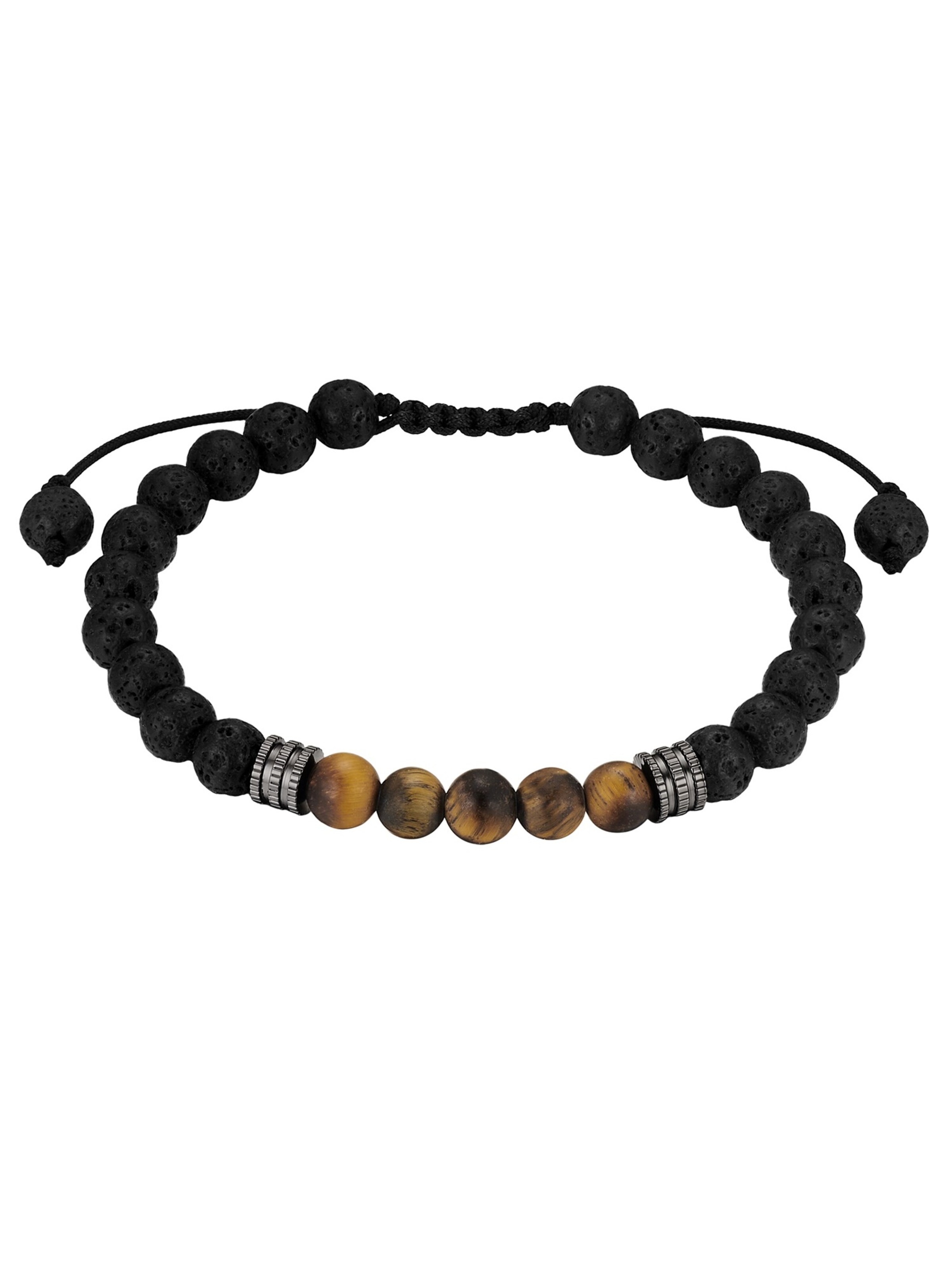 True Rebels Armband in Zwart: voorkant