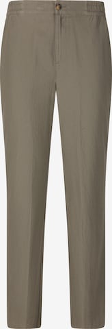 NOU Regular Leinenhose 'Sondil' in Grün: Vorderseite