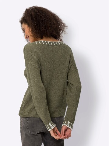 heine Pullover i grøn