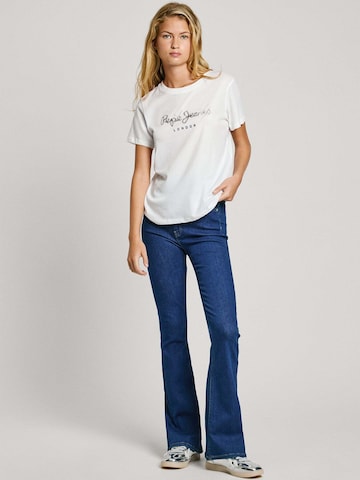 balts Pepe Jeans T-Krekls 'LETICIA'