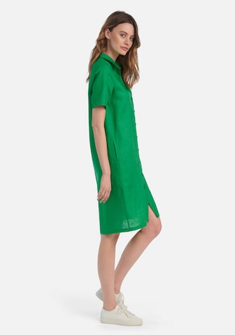 Peter Hahn Shirt Dress in Green