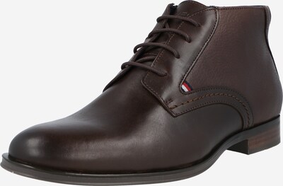 TOMMY HILFIGER Schnürboots in dunkelbraun, Produktansicht