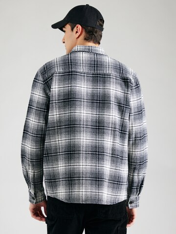 TOPMAN Regular fit Button Up Shirt in Black