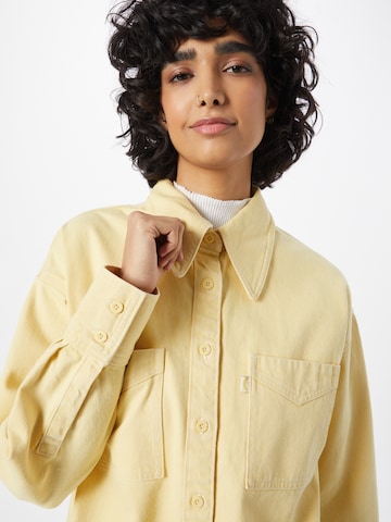 LEVI'S ® Blouse 'Jadon Denim Shirt' in Yellow