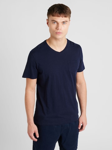 CAMP DAVID Shirt in Blue: front