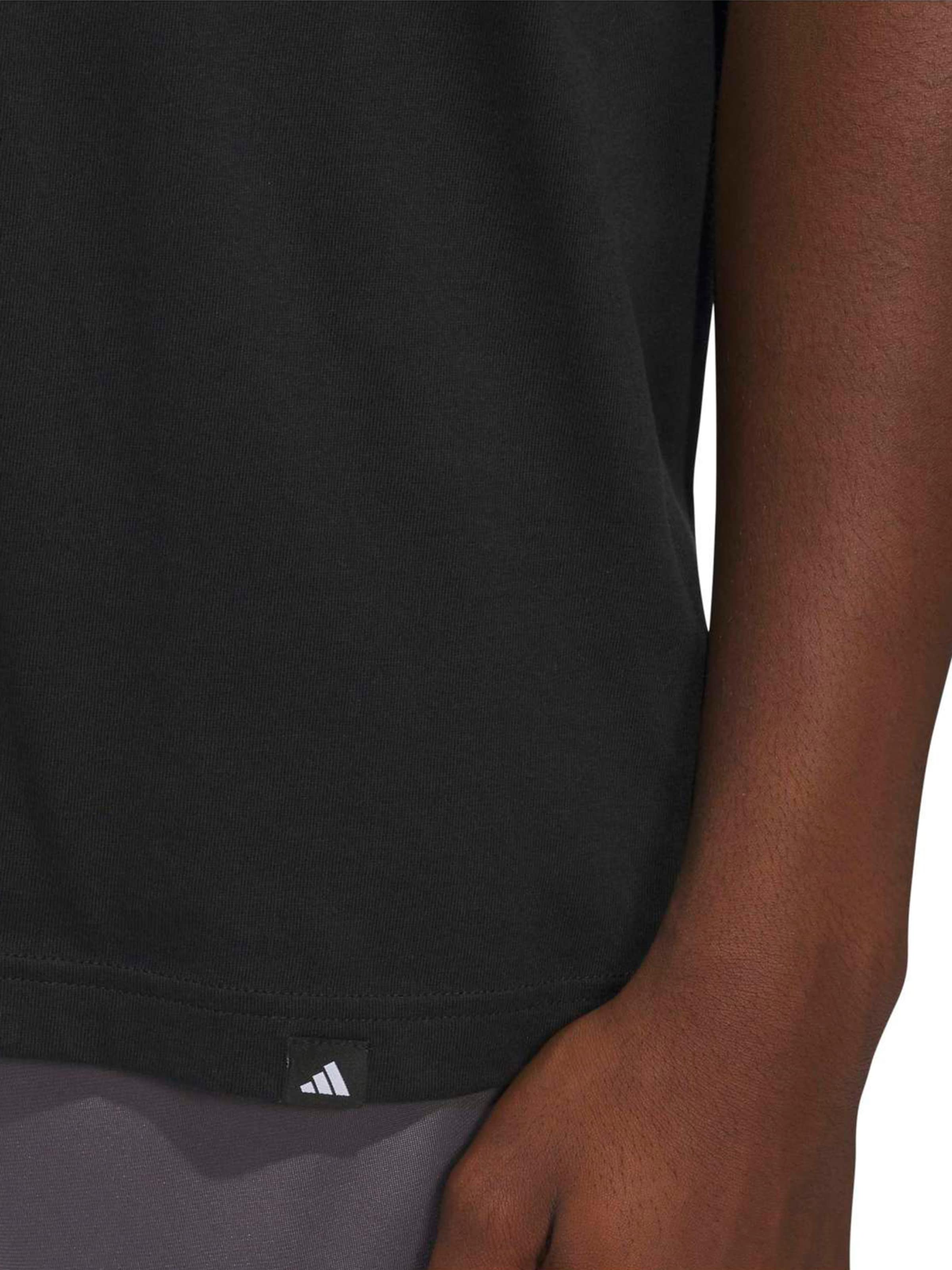 Tricou funcțional 'PHOTORL' de la ADIDAS SPORTSWEAR pe negru