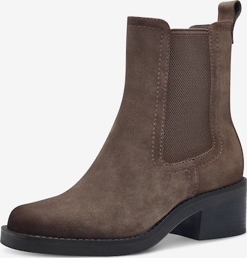 Tamaris Chelsea boots in Grey: front