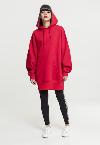 Urban Classics Sweatshirt in Red