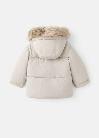MANGO KIDS Between-Season Jacket in Beige