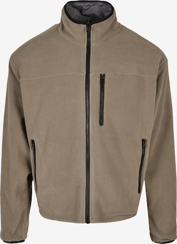 Urban Classics Between-season jacket in Brown: front