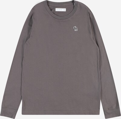 Abercrombie & Fitch Shirt in de kleur Donkergrijs / Wit, Productweergave