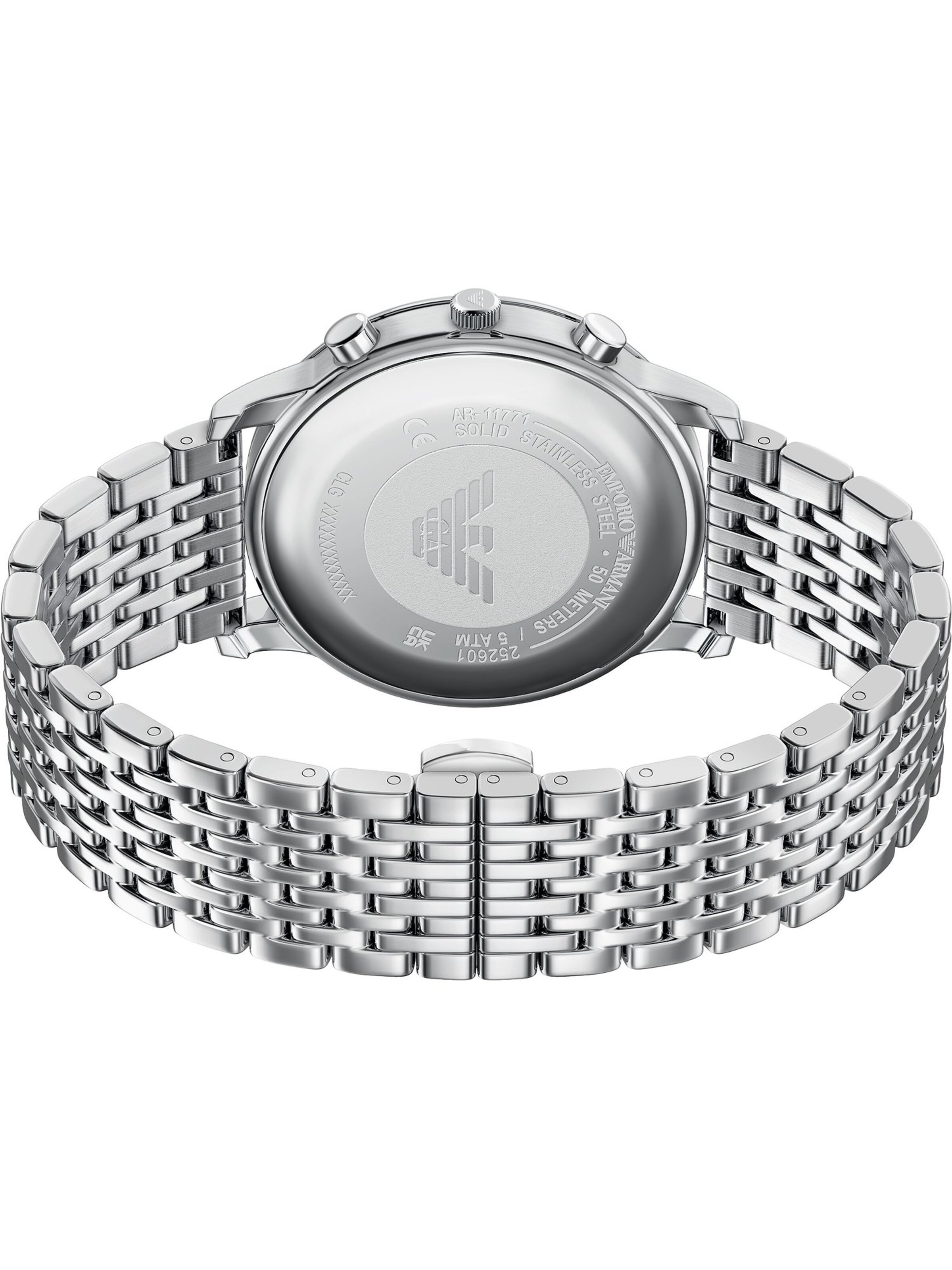 Emporio Armani Analoguhr in Silber