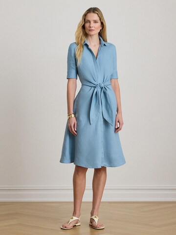 Lauren Ralph Lauren Blousejurk in Blauw: voorkant