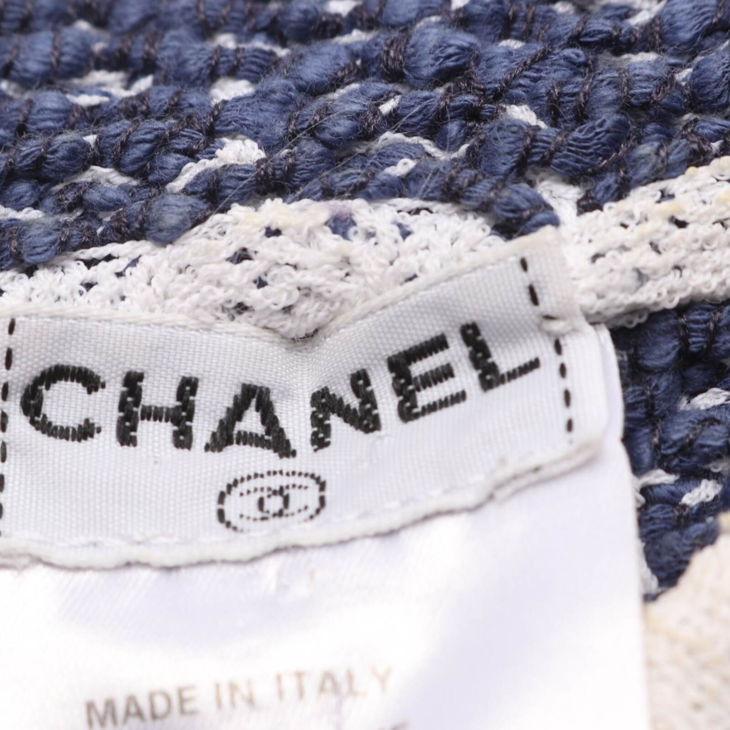 CHANEL Pullover / Strickjacke L in Mischfarben