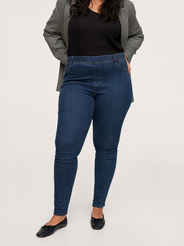 Skinny Jeggings 'MASSHA' di MANGO in blu