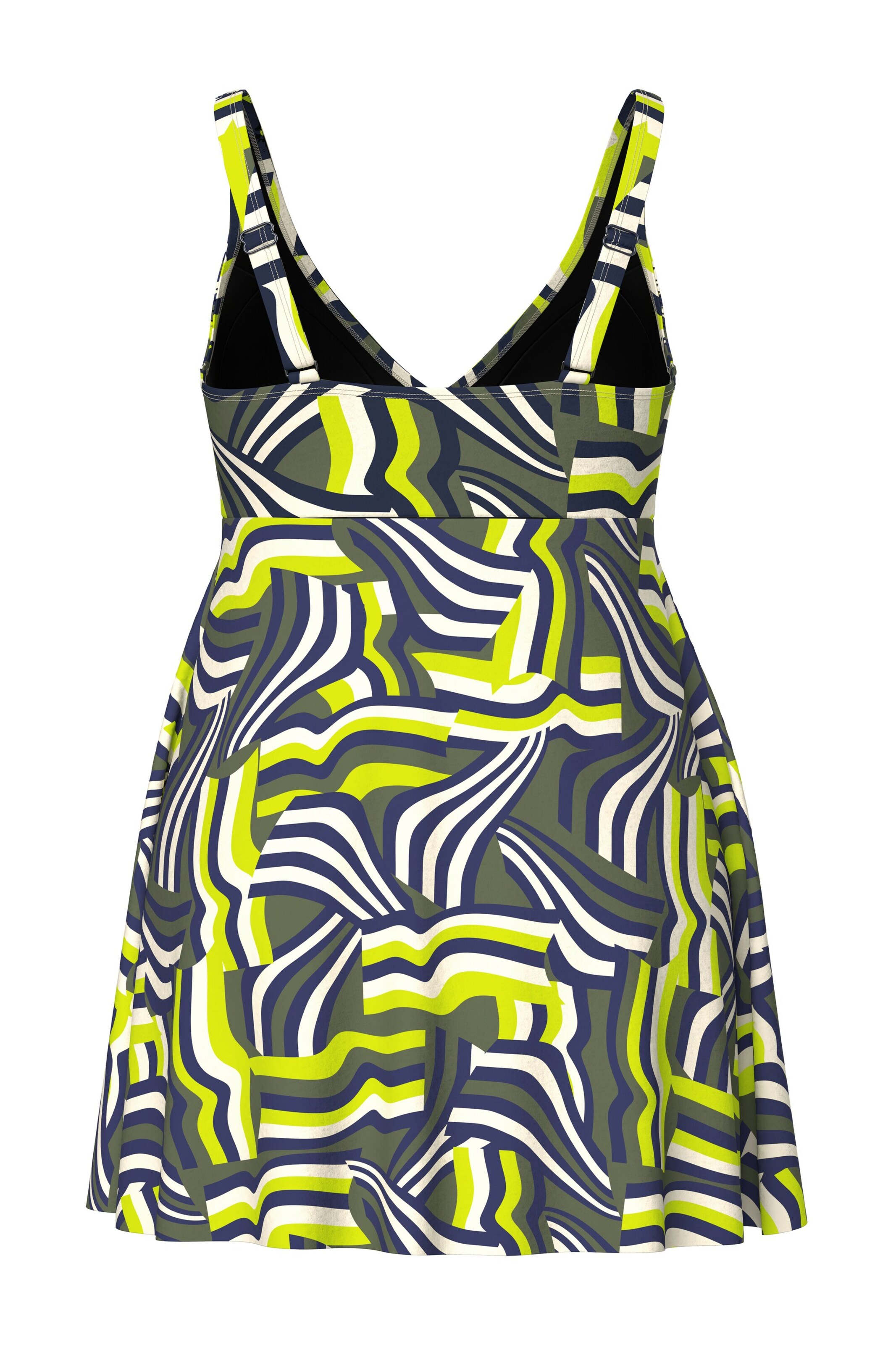 Bustier Maillot de bain Ulla Popken en gris