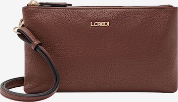 L.CREDI Schoudertas in Rood: voorkant