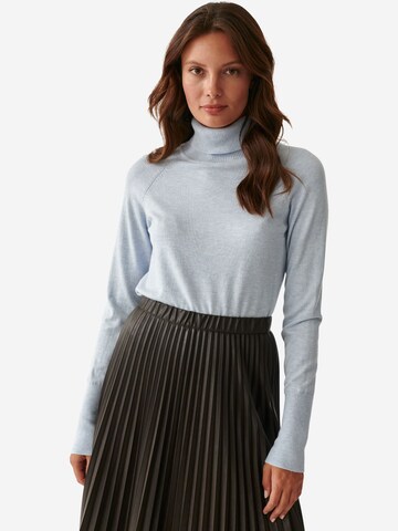 TATUUM - Pullover 'Nekoki 1' em azul: frente