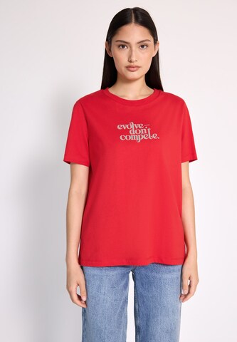 Street One Studio Shirt in Red: front