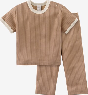 hessnatur Pajamas in Brown: front