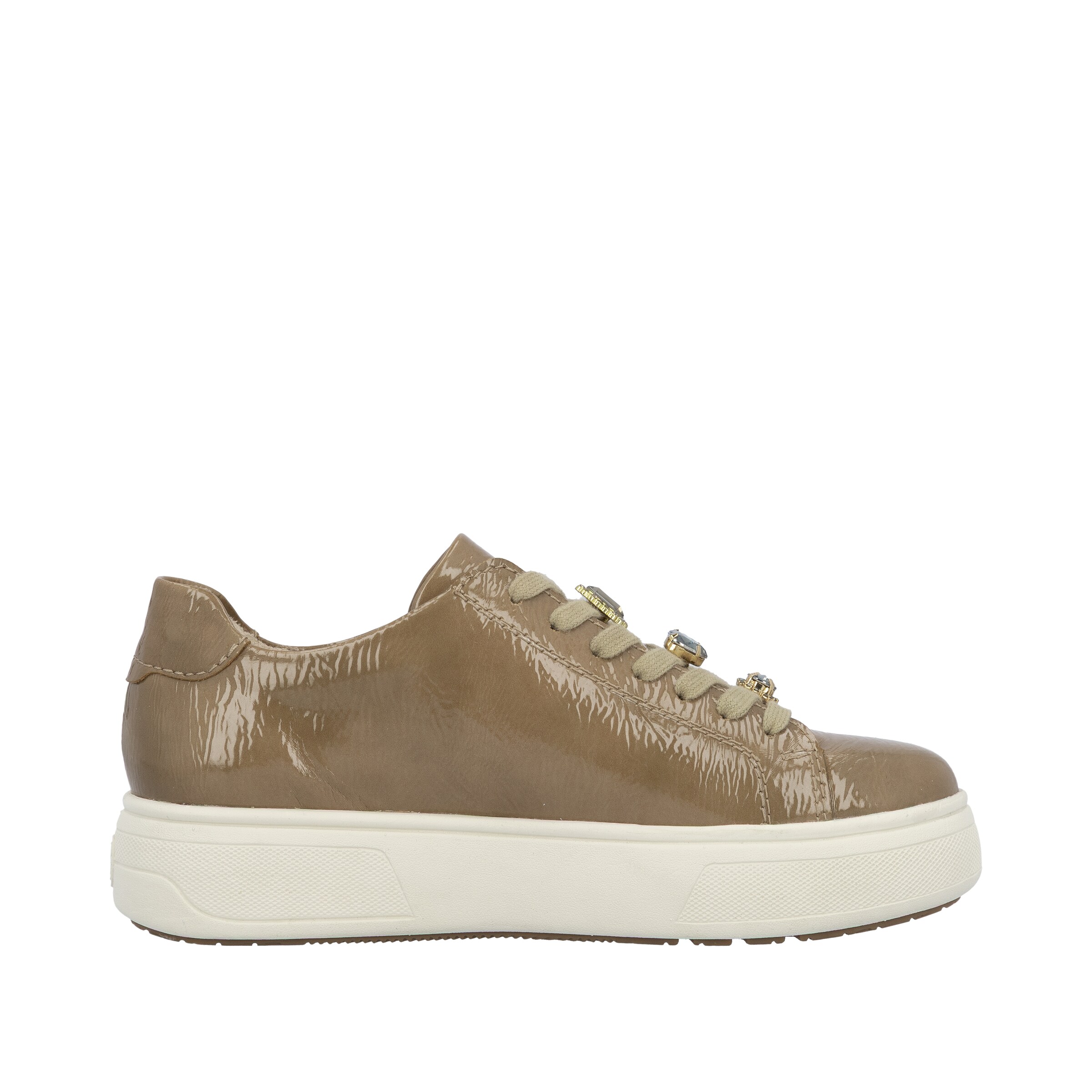 Baskets basses Rieker en beige