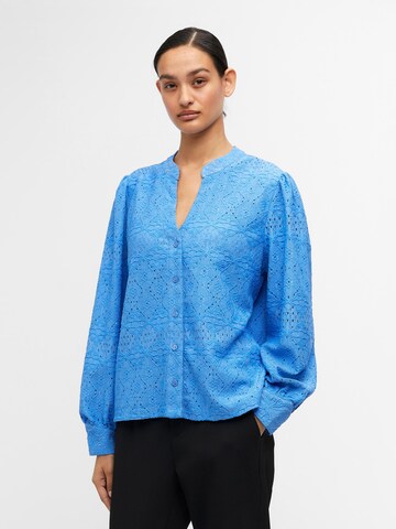 Camicia da donna 'FEODORA MARIKA' di OBJECT in blu: frontale
