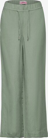 CECIL Wide Leg Hose in Grün: predná strana