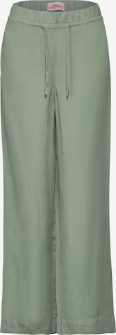 CECIL Wide Leg Hose in Grün: predná strana