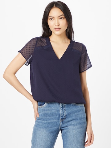 ABOUT YOU Shirt 'Senta' in Blauw: voorkant